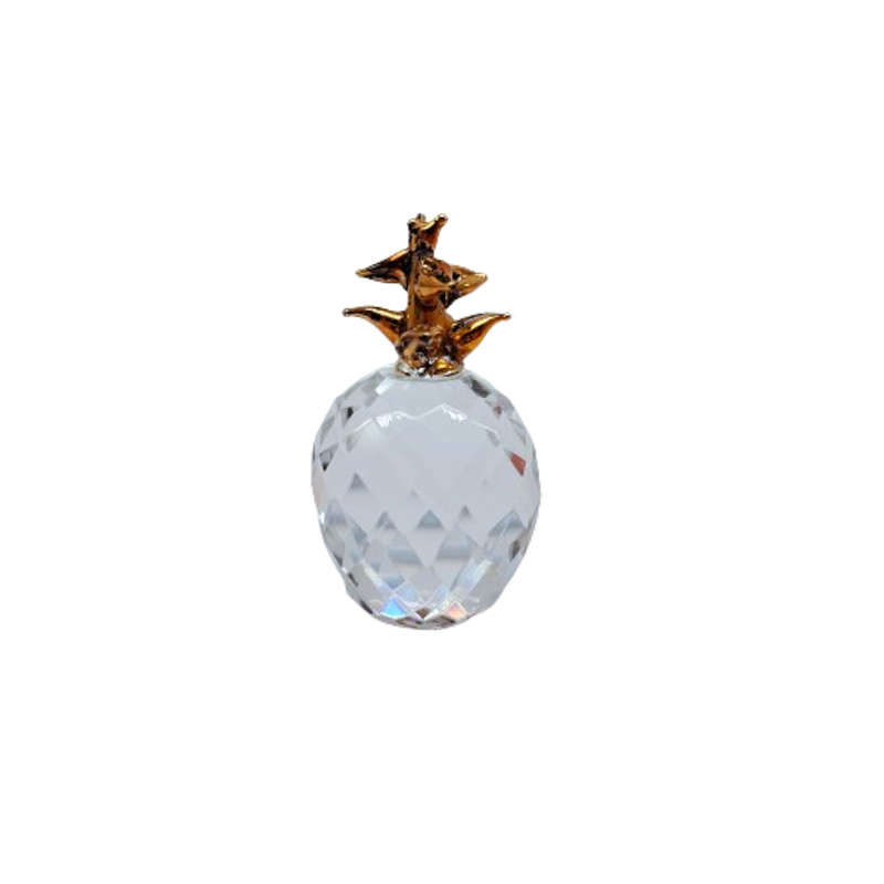 Byzantium Crystal Collection Stunning Cut Glass Crystal Pineapple