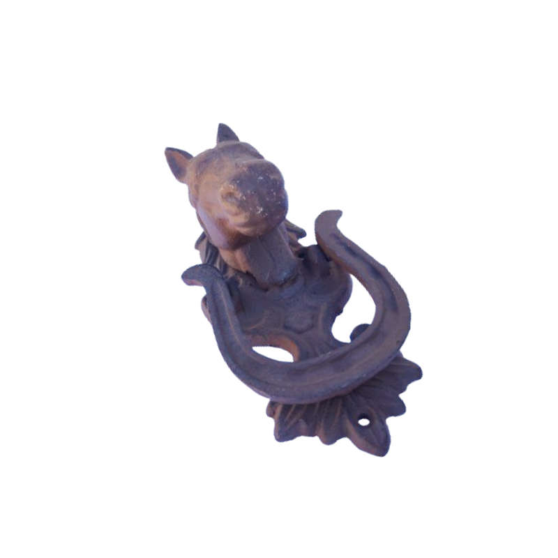 Vintage Cast Iron Horse Head Door Knocker