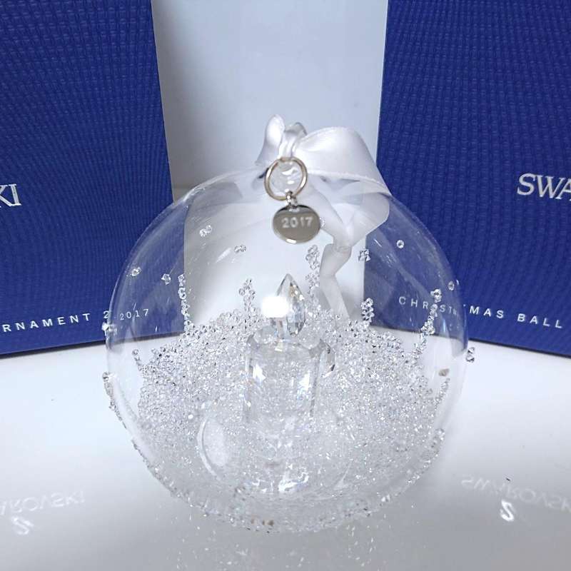Swarovski Crystal Christmas Ball Ornament, Annual Edition 2017