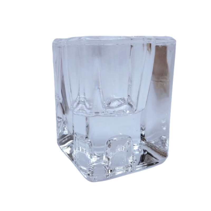 Quality Double Sided Cut Glass Crystal Candle holder