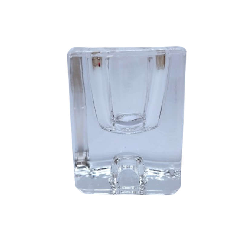 Quality Double Sided Cut Glass Crystal Candle holder