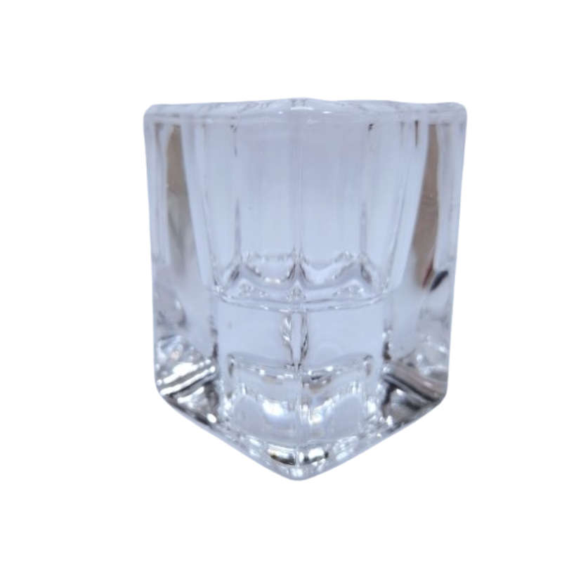 Quality Double Sided Cut Glass Crystal Candle holder