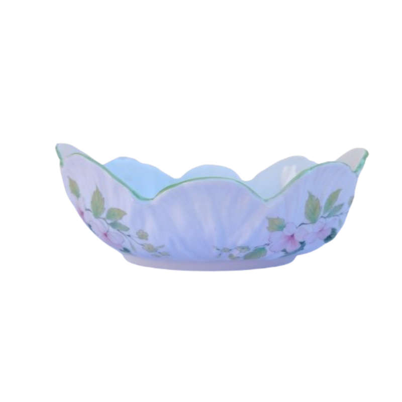 Elizabethan Staffordshire Porcelain Pastel Bowl