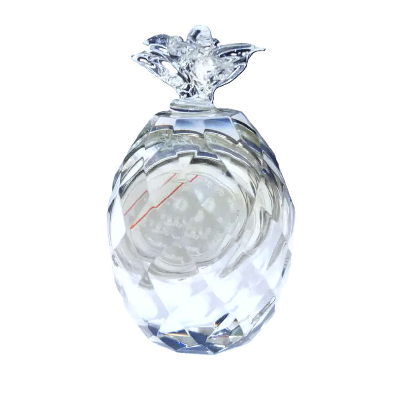 Farah Crystal Quartz Miniature Pineapple Clock