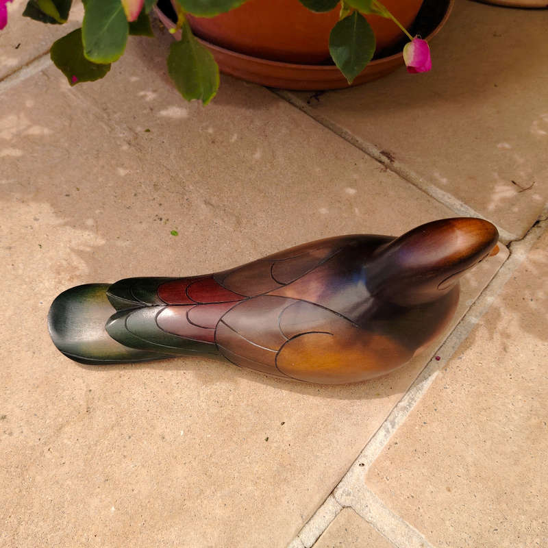 Feathers of Knysna carved and hand painted Female Dove Ltd Bird