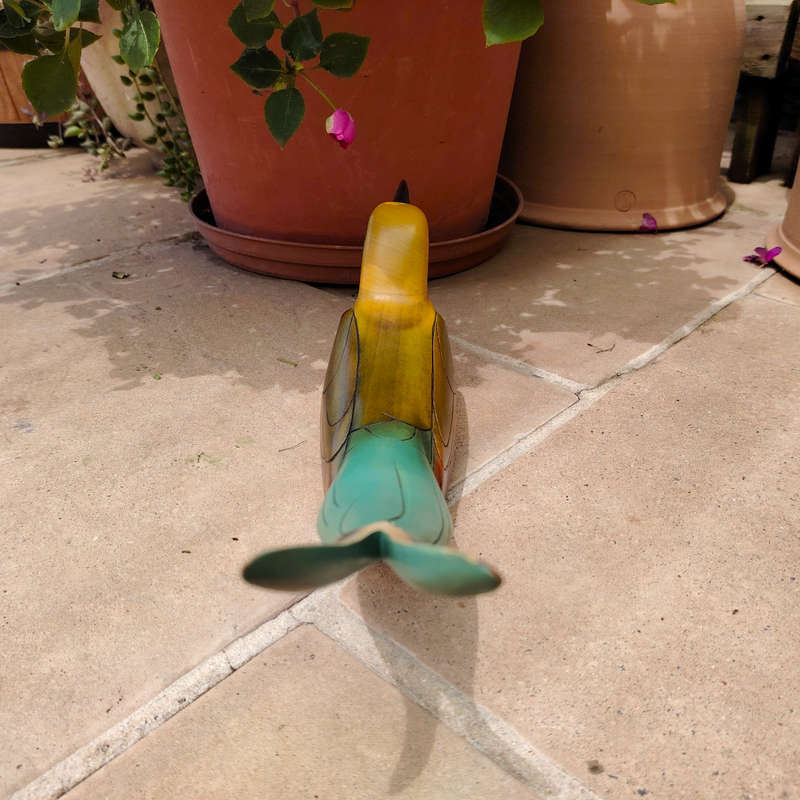 Feathers of Knysna carved and hand painted Male Swallowtail Bee-Eater Ltd Bird