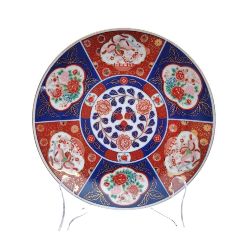 Classic Japanese Imari Style Decorative Wall Plate