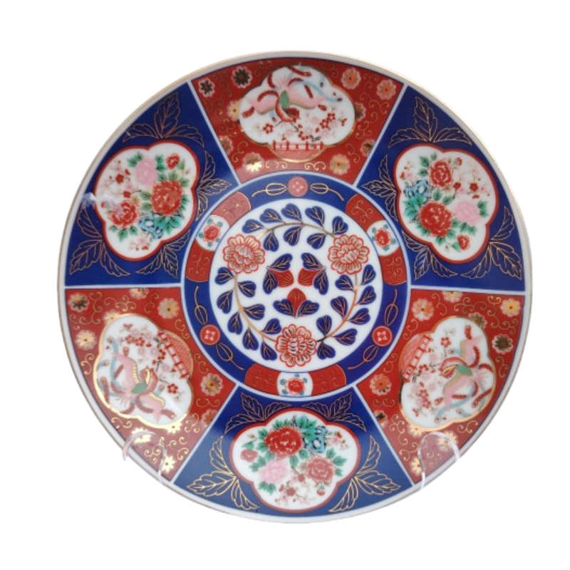Classic Japanese Imari Style Decorative Wall Plate