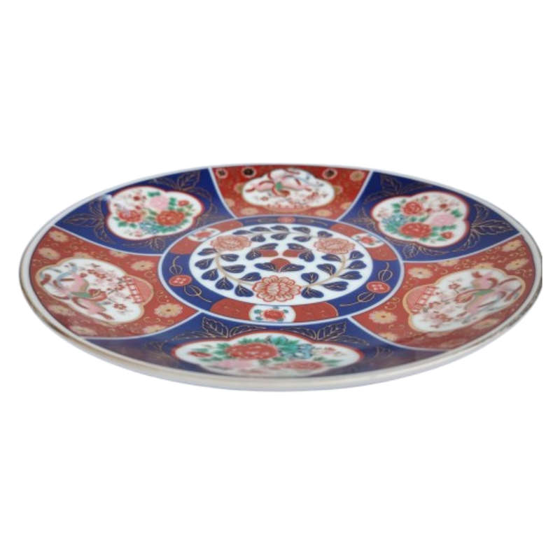 Classic Japanese Imari Style Decorative Wall Plate
