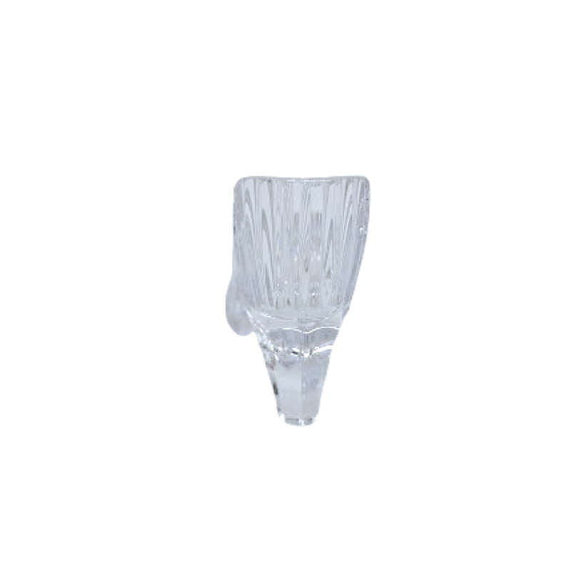 Large Galway Irish Lead Crystal Cut Glass Cinderella Slipper Shoe