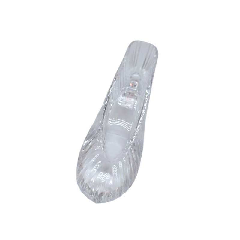 Large Galway Irish Lead Crystal Cut Glass Cinderella Slipper Shoe
