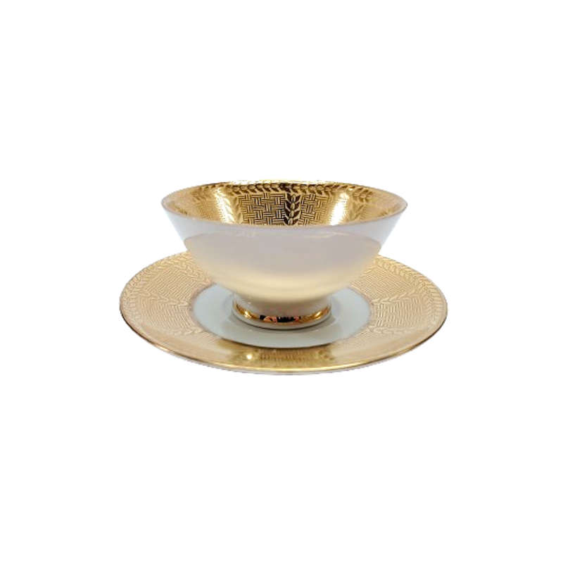 GKC Bavaria Demitasse Gold Cup and saucer Duo