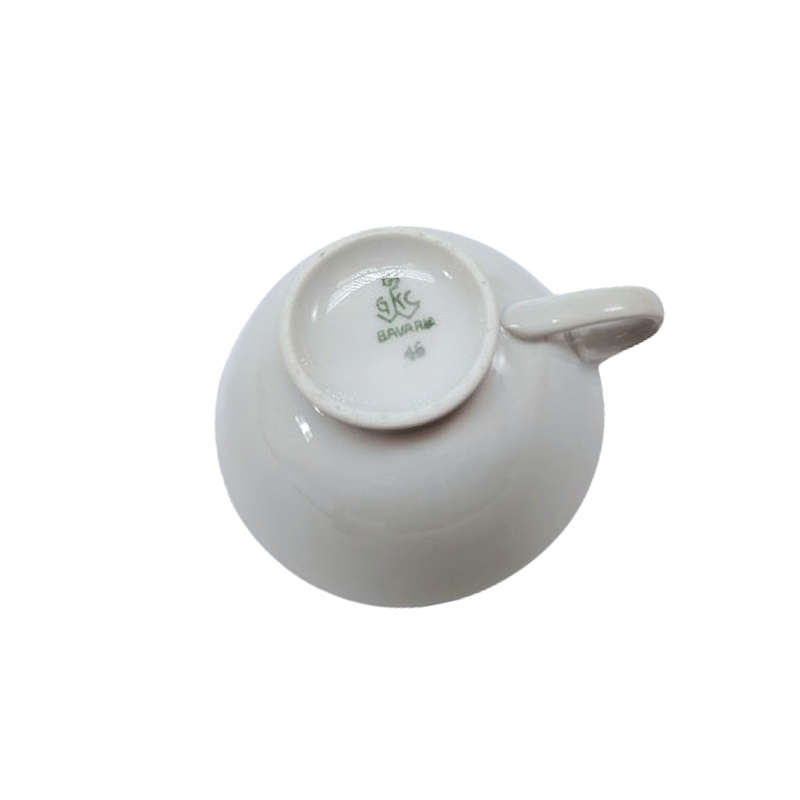 GKC Bavaria Demitasse Gold Cup and saucer Duo