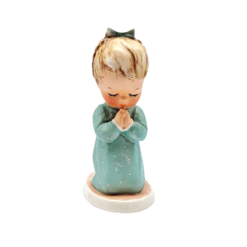 Goebel W.Germany 1957 Bless us All Girl Toddler Praying