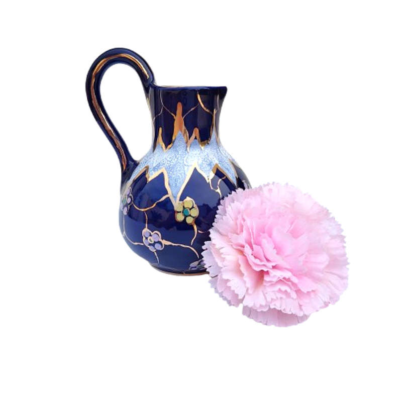 Gouda Holland Regina Paris Jug Cobalt Blue