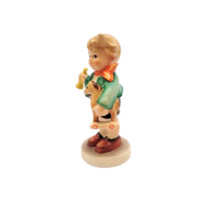 Goebel Hummel Figurine, Boy Holding Horse TKM 4 1964-1972