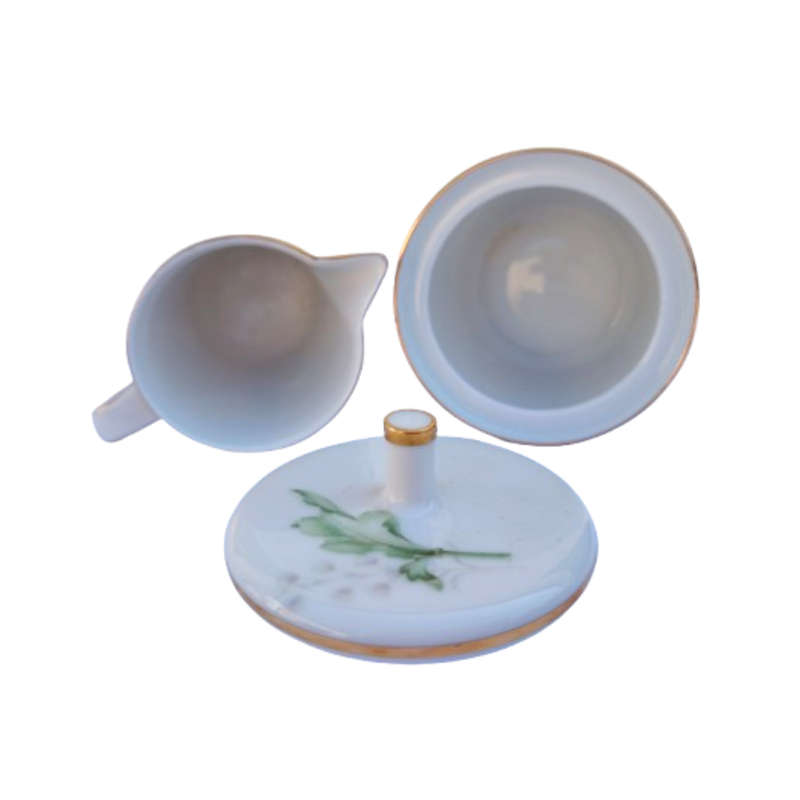 Hutschenreuther Selb Bavaria German Bone Noblesse Coffee Set