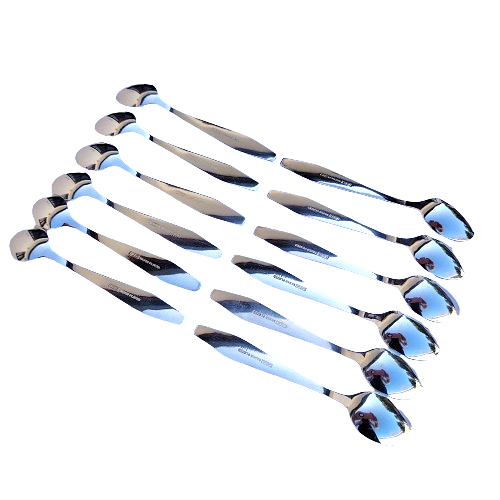 Royal Albert Flower of the Month set of 12 Silver Plated Teaspoons