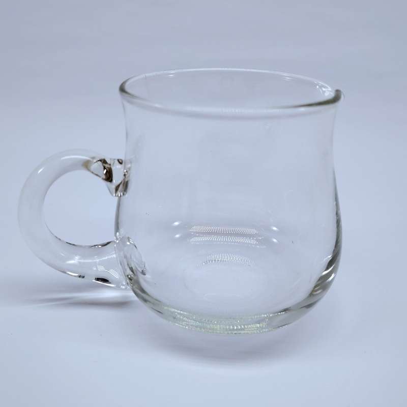 Quality vintage blown clear glass jug