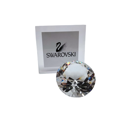 Swarovski Crystal Medium Chaton Paperweight
