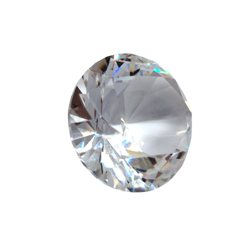 Swarovski Crystal Medium Chaton Paperweight