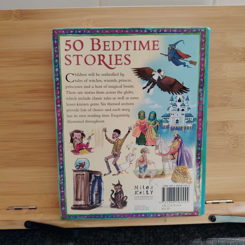 50 Bedtime Stories - Hardcover Book By Miles Kelly