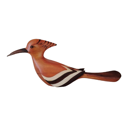 Feathers of Knysna Gallery carved and hand painted African Hoopoe 125/750