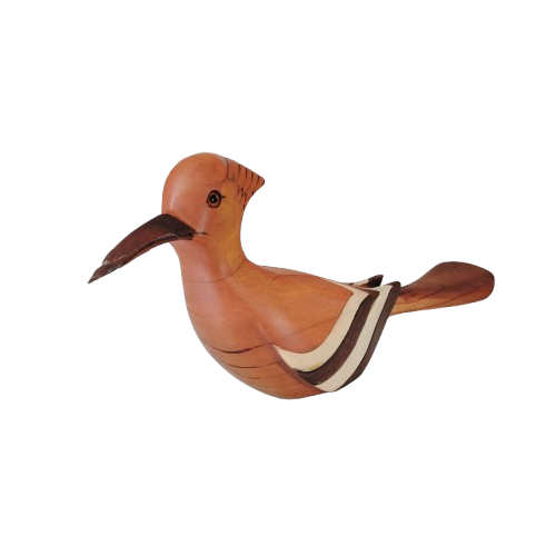 Feathers of Knysna Gallery carved and hand painted African Hoopoe 125/750