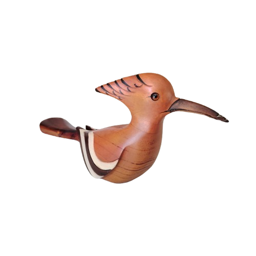 Feathers of Knysna Gallery carved and hand painted African Hoopoe 125/750