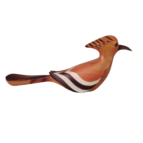 Feathers of Knysna Gallery carved and hand painted African Hoopoe 125/750