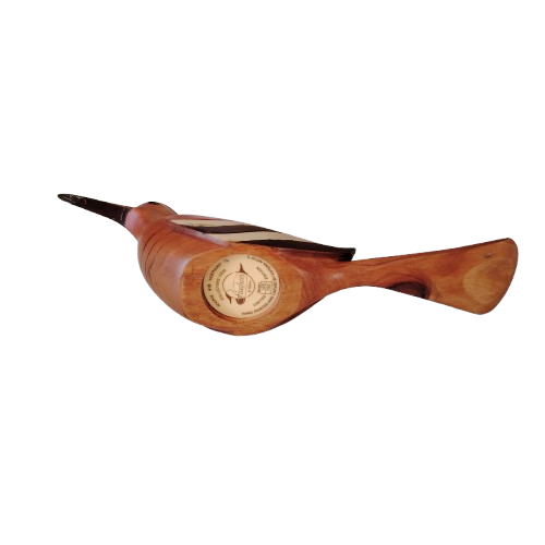 Feathers of Knysna Gallery carved and hand painted African Hoopoe 125/750