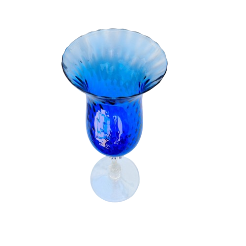 Krosno Josefina Cobalt Blue Poland Vase