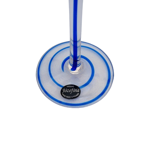 Krosno Josefina Cobalt Blue Poland Candle Holder