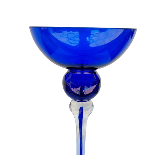 Krosno Josefina Cobalt Blue Poland Candle Holder