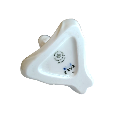 Royal Copenhagen Opium Smoker Blanc De Chine Figurine