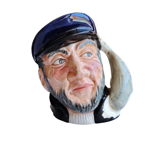 Royal Doulton Toby Jug Captain Ahab D506 1958