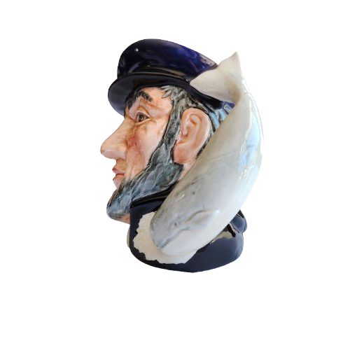 Royal Doulton Toby Jug Captain Ahab D506 1958