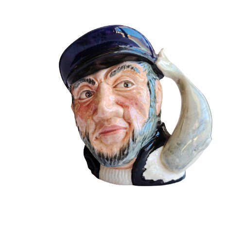 Royal Doulton Toby Jug Captain Ahab D506 1958