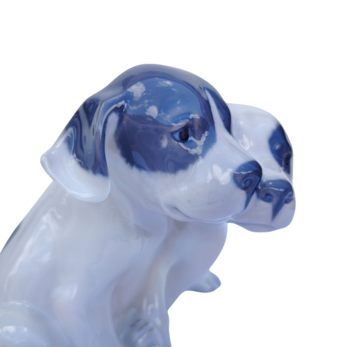 Royal Copenhagen Pointer Dogs Puppies Figurine Erik Nielsen 1957