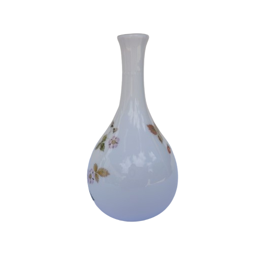 Wedgwood Wild Strawberry Tall Bud Vase