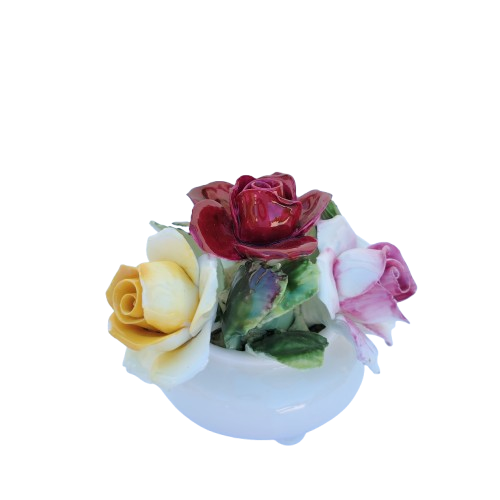 Royal Adderley Bone China Flowers Pot of Flowers