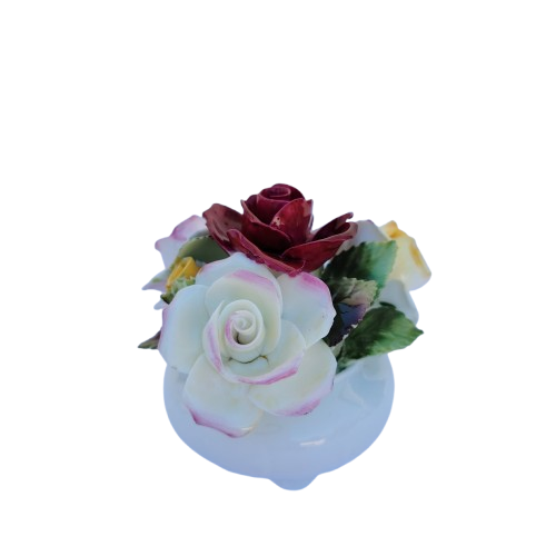 Royal Adderley Bone China Flowers Pot of Flowers