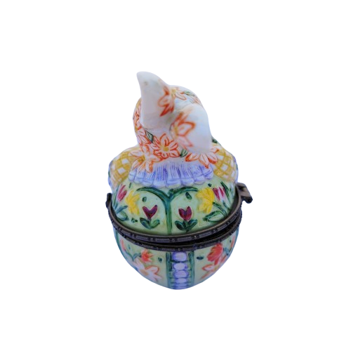 Villeroy & Bosh Porcelain Trinket Box Rabbit Bunny
