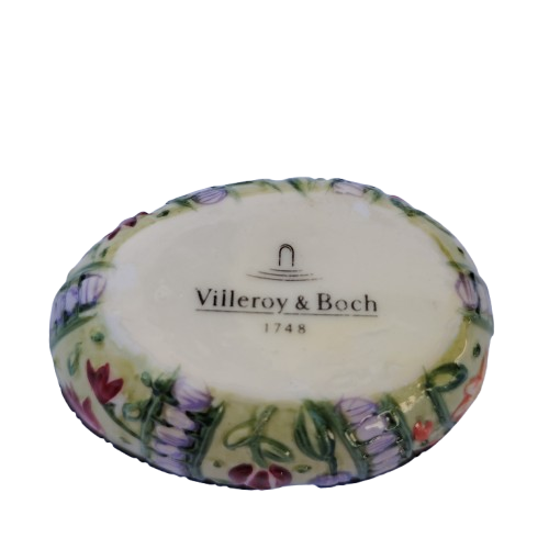 Villeroy & Bosh Porcelain Trinket Box Rabbit Bunny