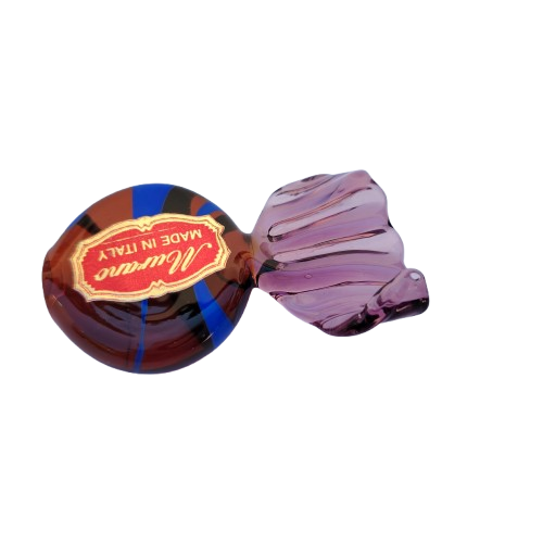 Murano Glass Sweet Red and Blue Coloured Pattern