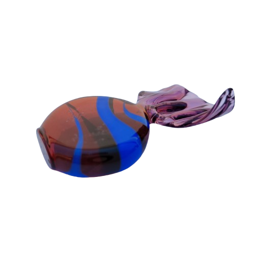 Murano Glass Sweet Red and Blue Coloured Pattern