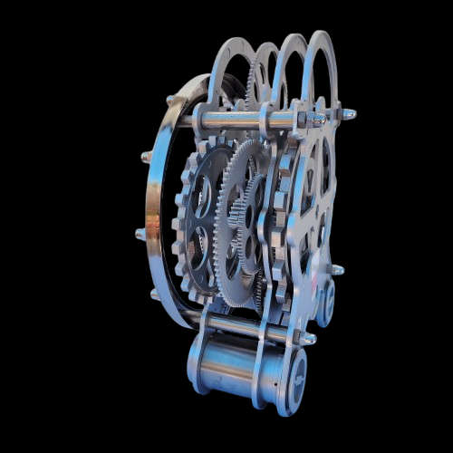 Gear Clock,real moving gear clock,industrial Mechanical Clock