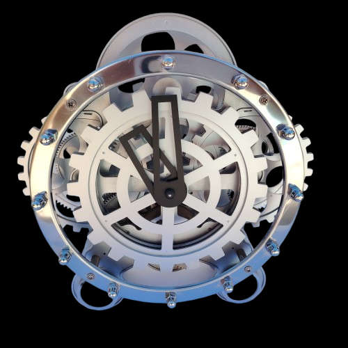 Gear Clock,real moving gear clock,industrial Mechanical Clock