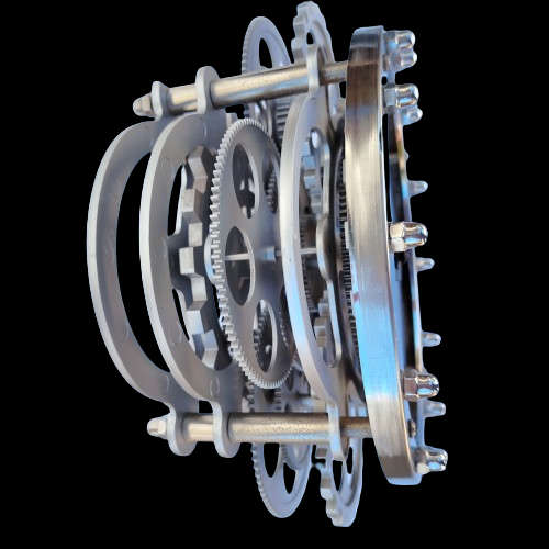 Gear Clock,real moving gear clock,industrial Mechanical Clock