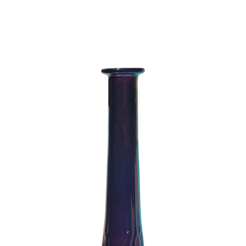 Rare MCM Empoli Amethyst Genie Bottle Quilted Honeycomb Pattern